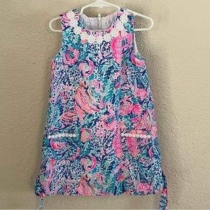 Girls Lilly Pulitzer classic shift dress